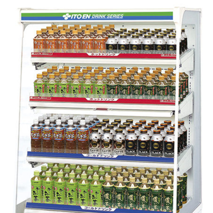 飲料品の販売イメージ レタッチ画像